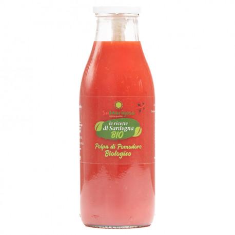 Organic Tomato pulp 500 g bottle