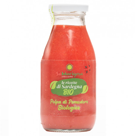 Organic Tomato pulp 250 g bottle